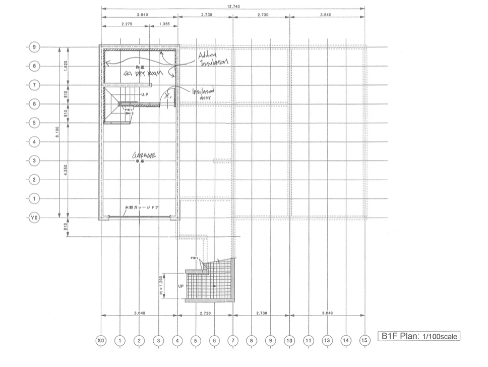 Yukine Basement floor plan