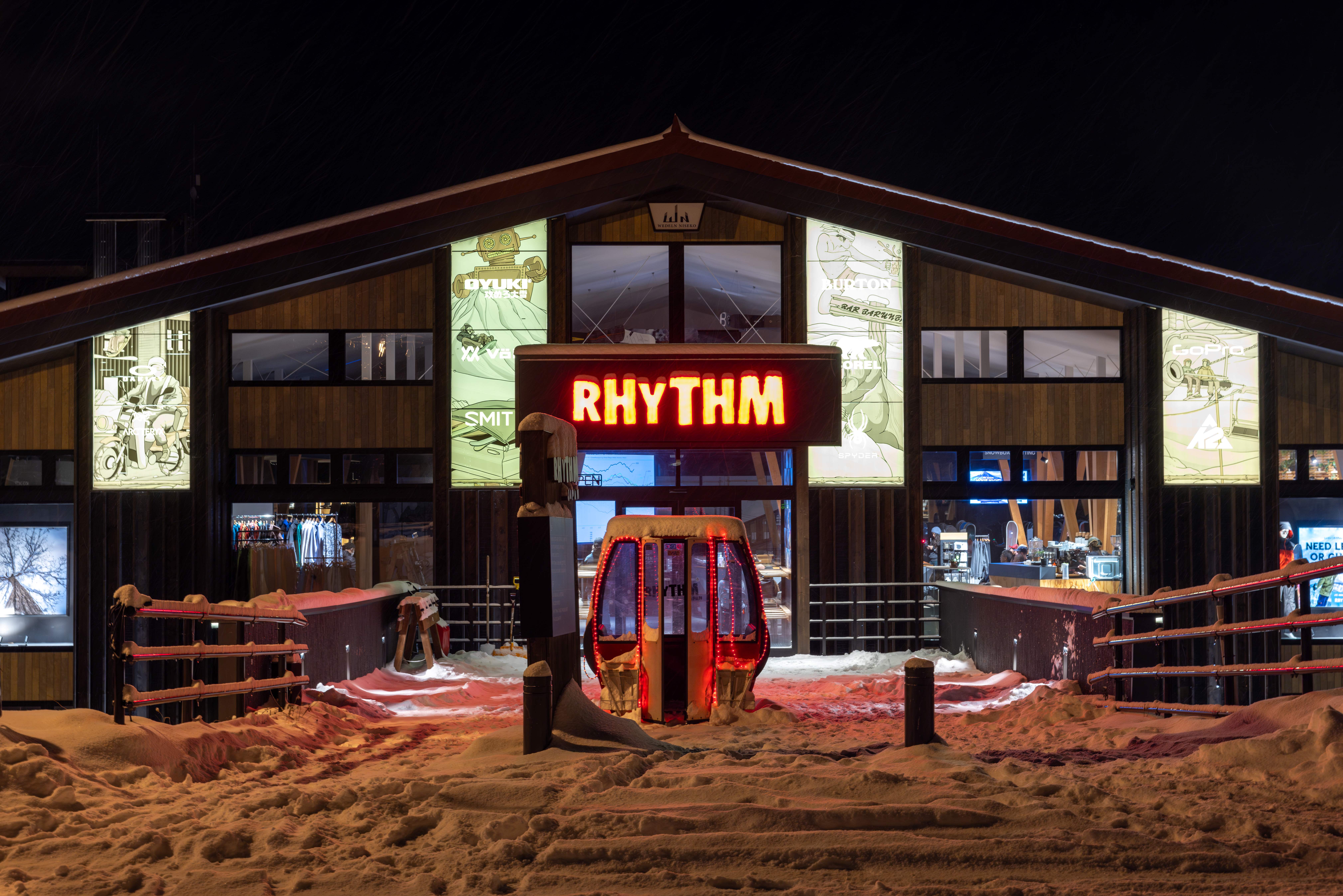 Rhythm Hirafu storefront exterior