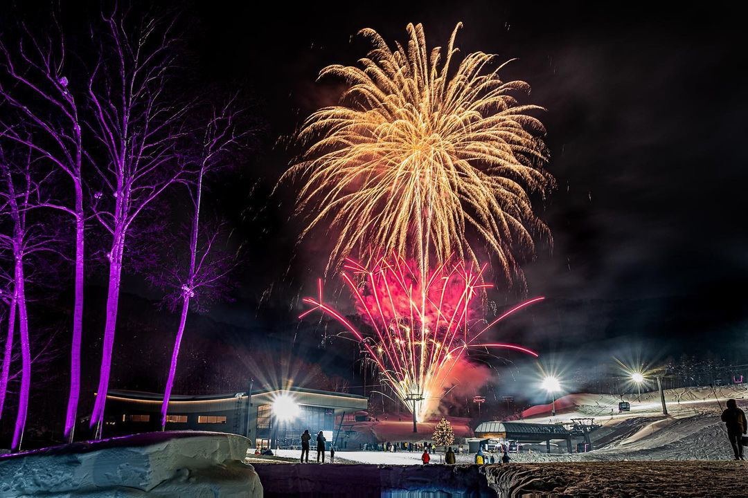 Fireworks at Hanazono Resort