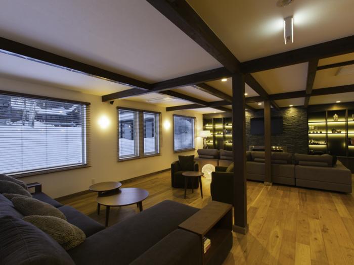 greystone niseko living room