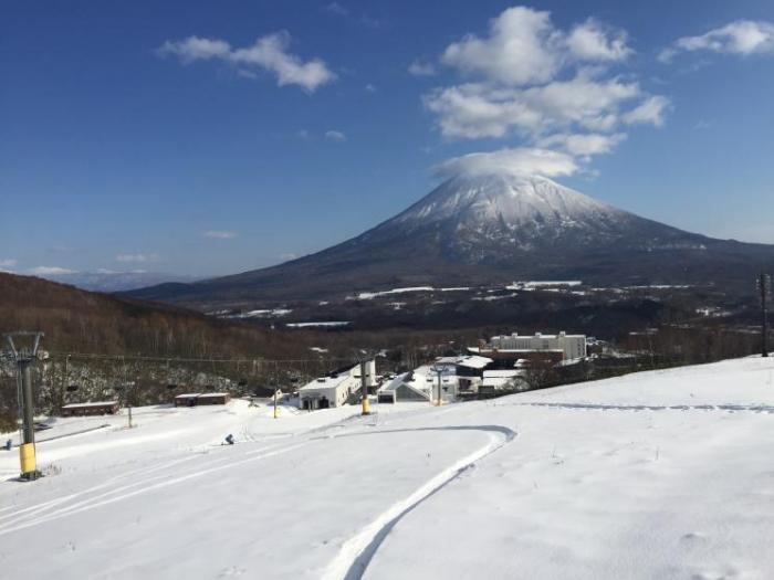 View of Mt Yotei from Grand Hirafu