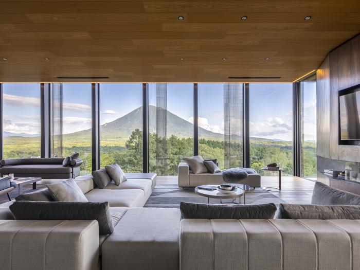 4 bedroom Penthouse A view of Mount Yotei from the Intuition Penthouse