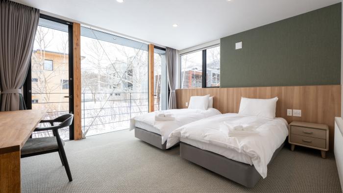 two double beds