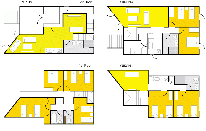 yukon 1, 2, & 4 floorplan
