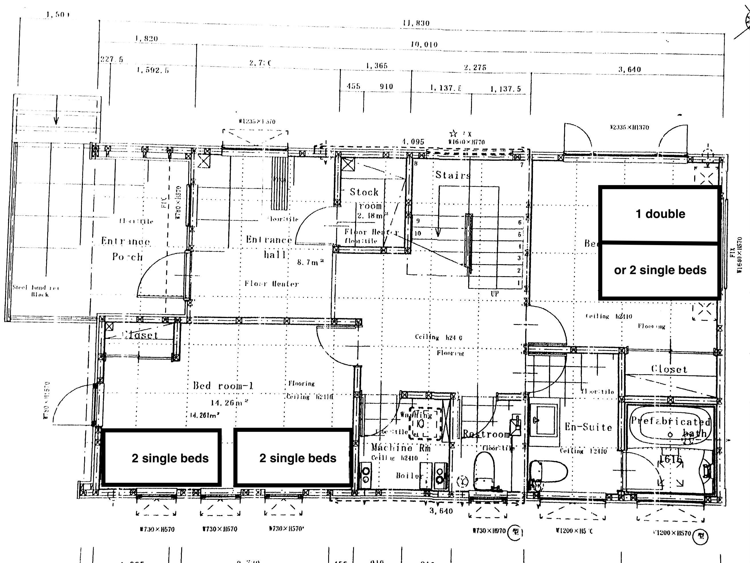Kihaku floor plans 1st floor