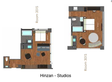 Hinzan Studio floor plan