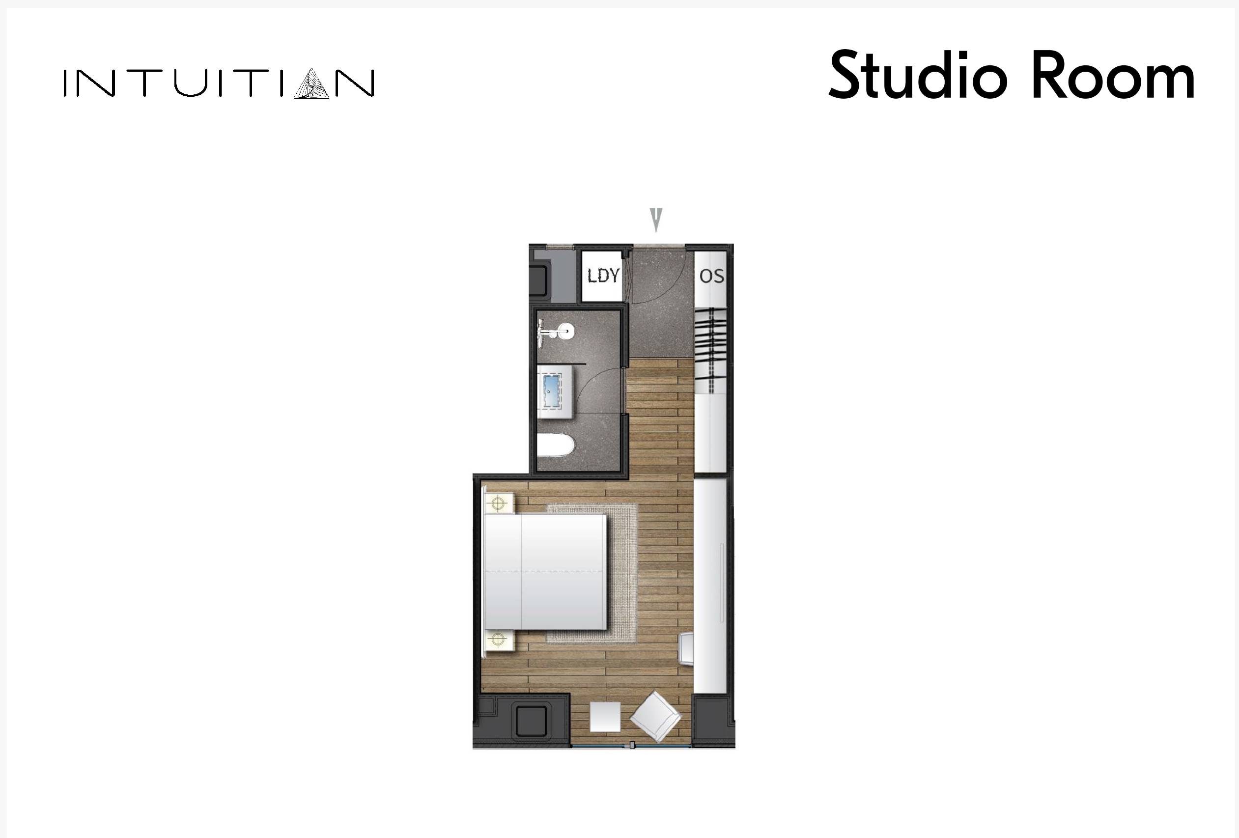 Intuition Niseko_Studio_floor plan