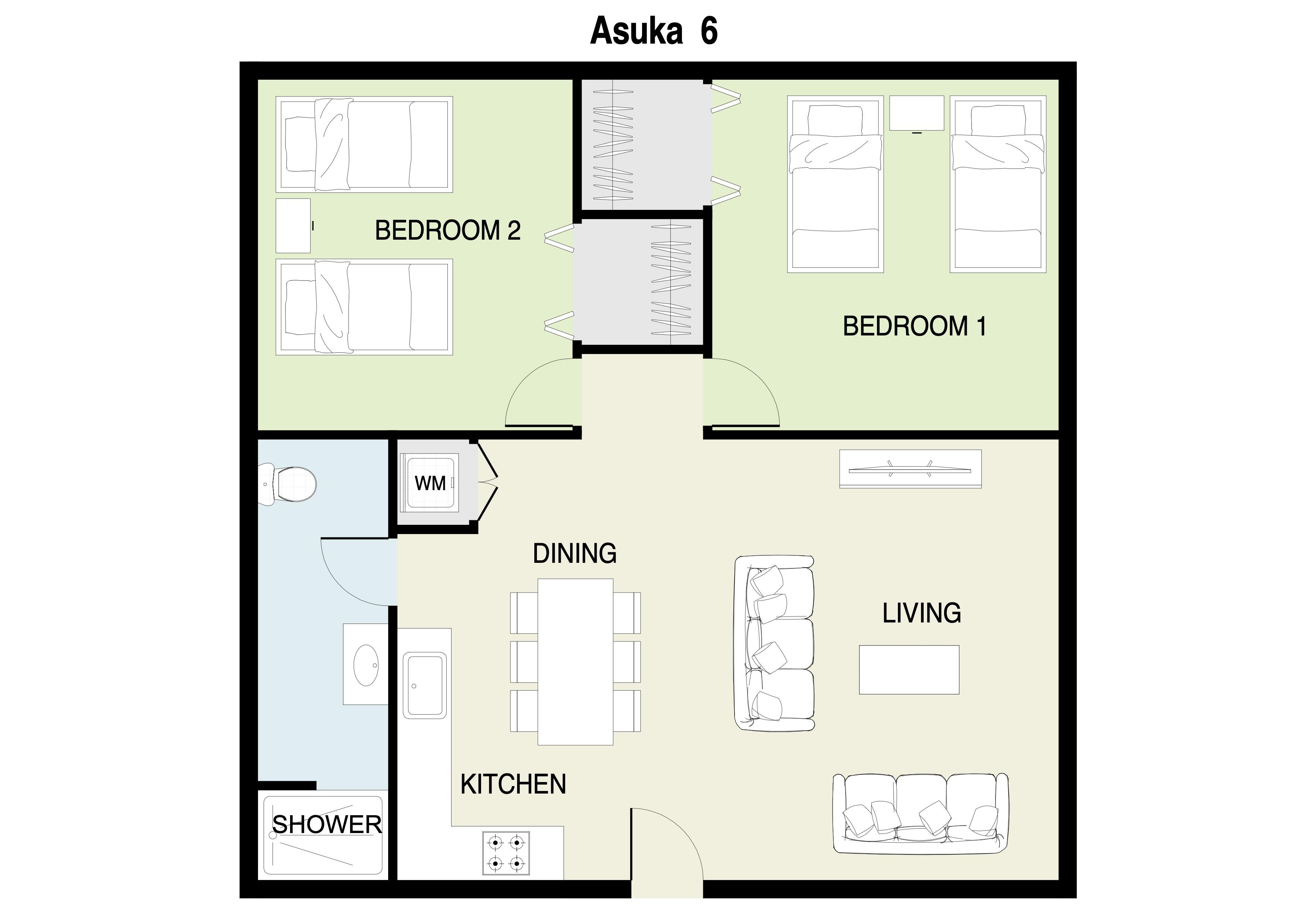 Asuka 6 Floor Plan