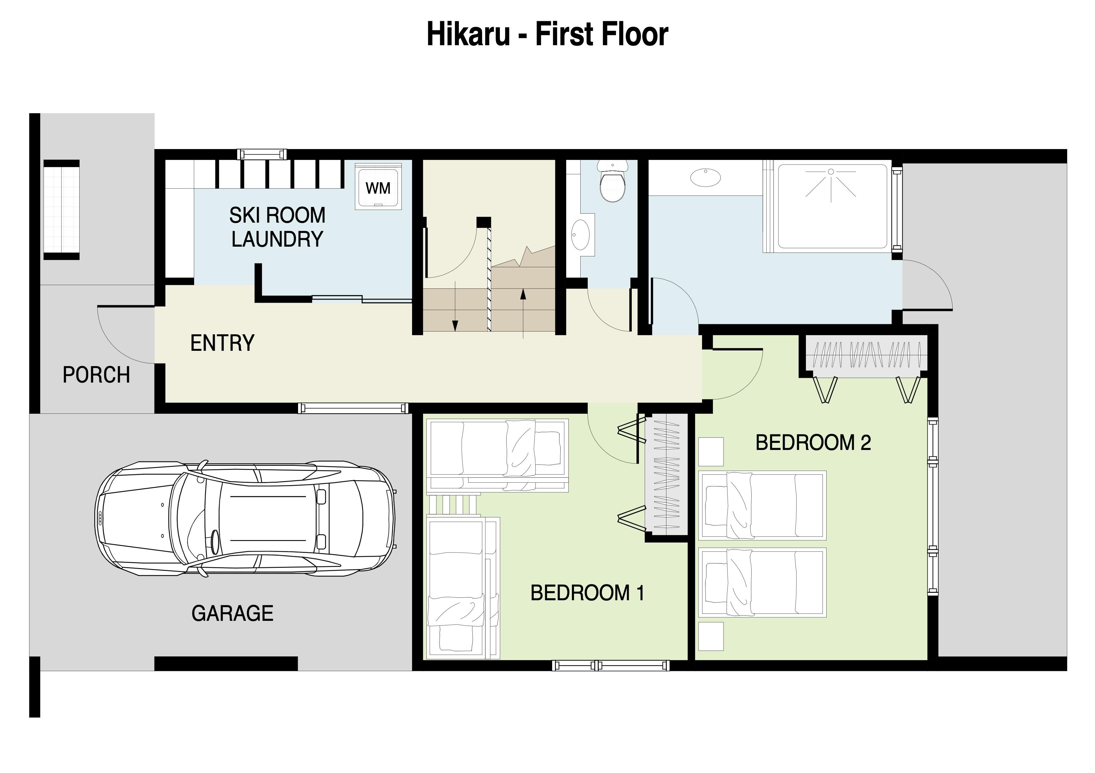 Hikaru 1st floor Plan