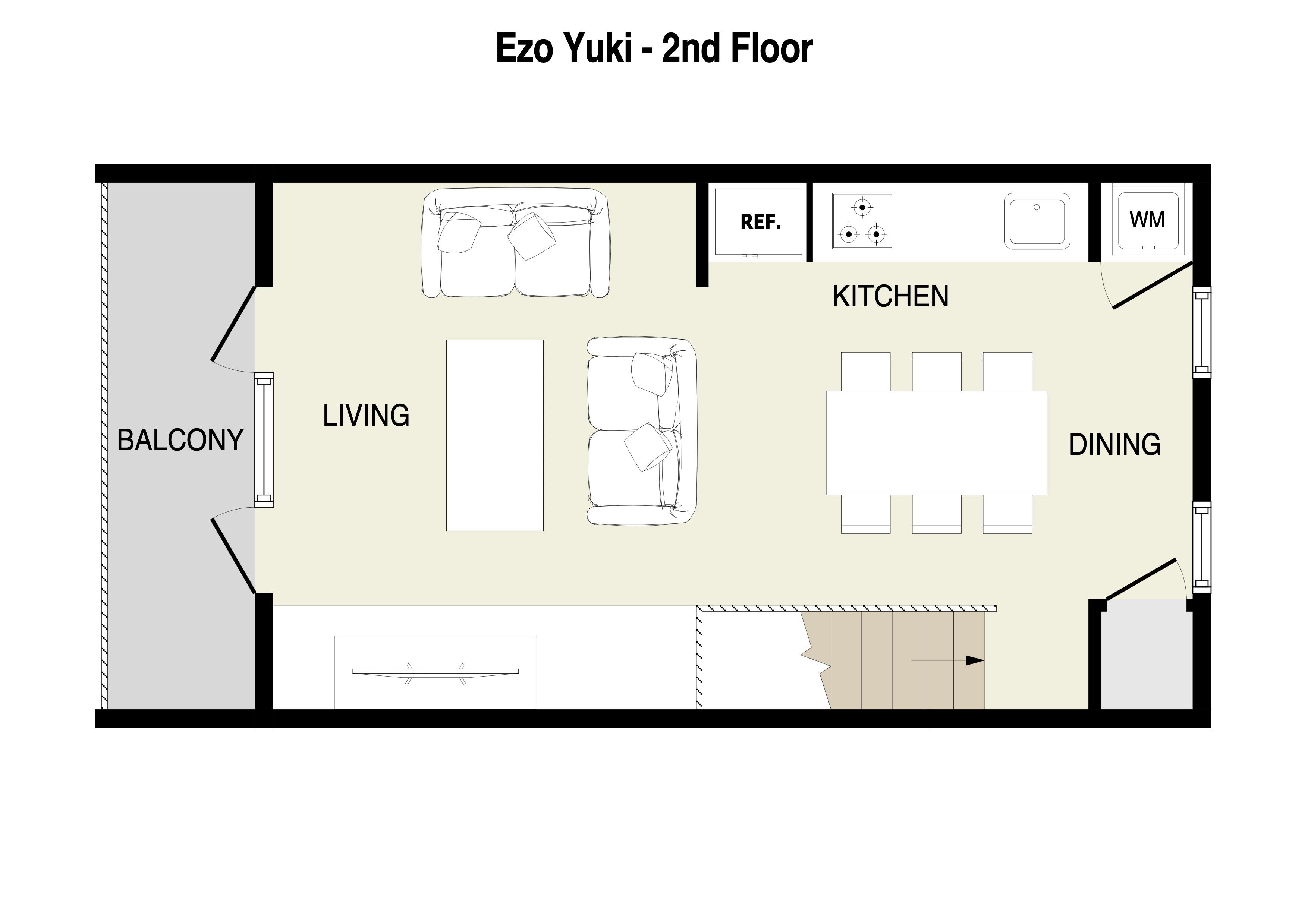 Ezo Yuki 2nd Floor Plan