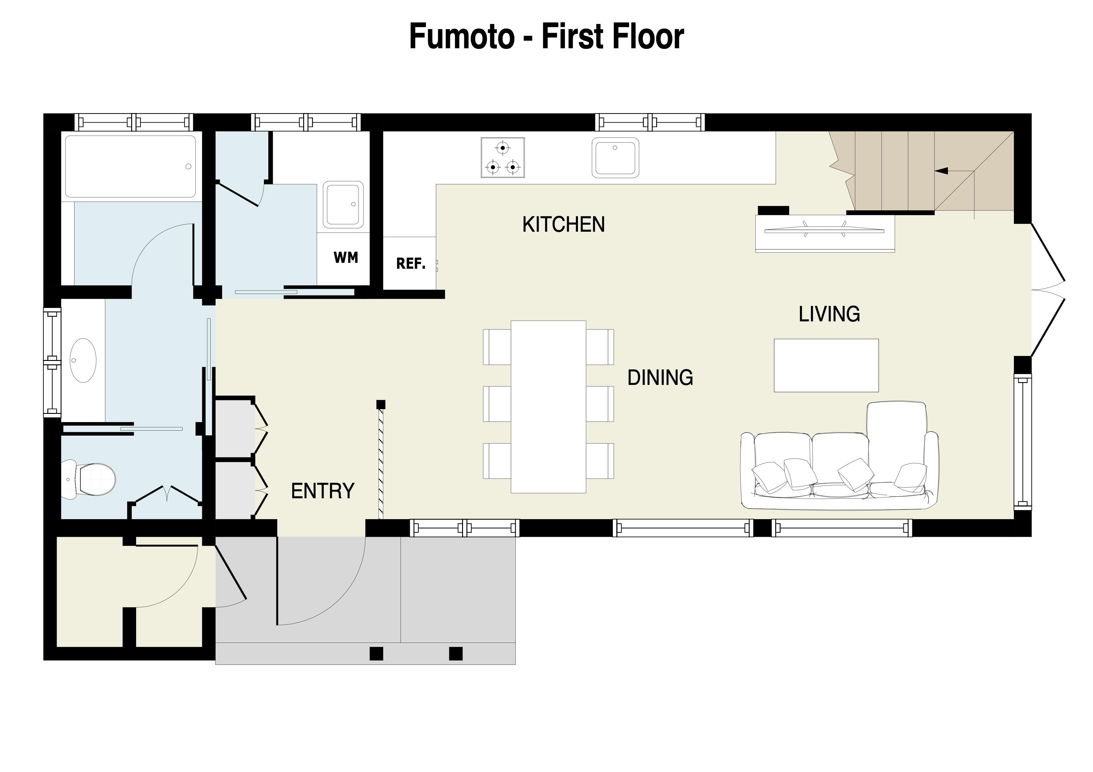 Fumoto 1st Floor plan
