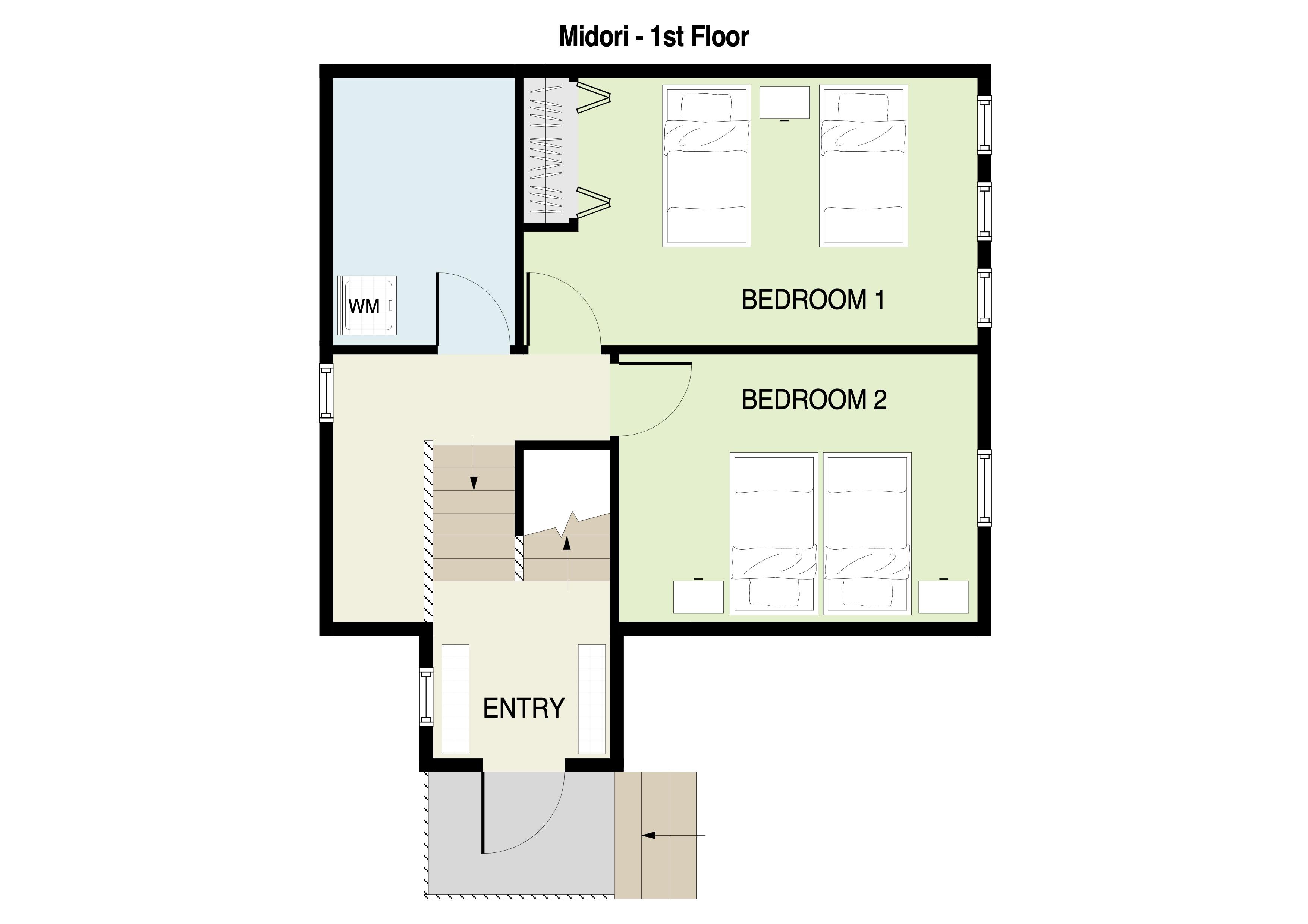 Midori First Floor Plan