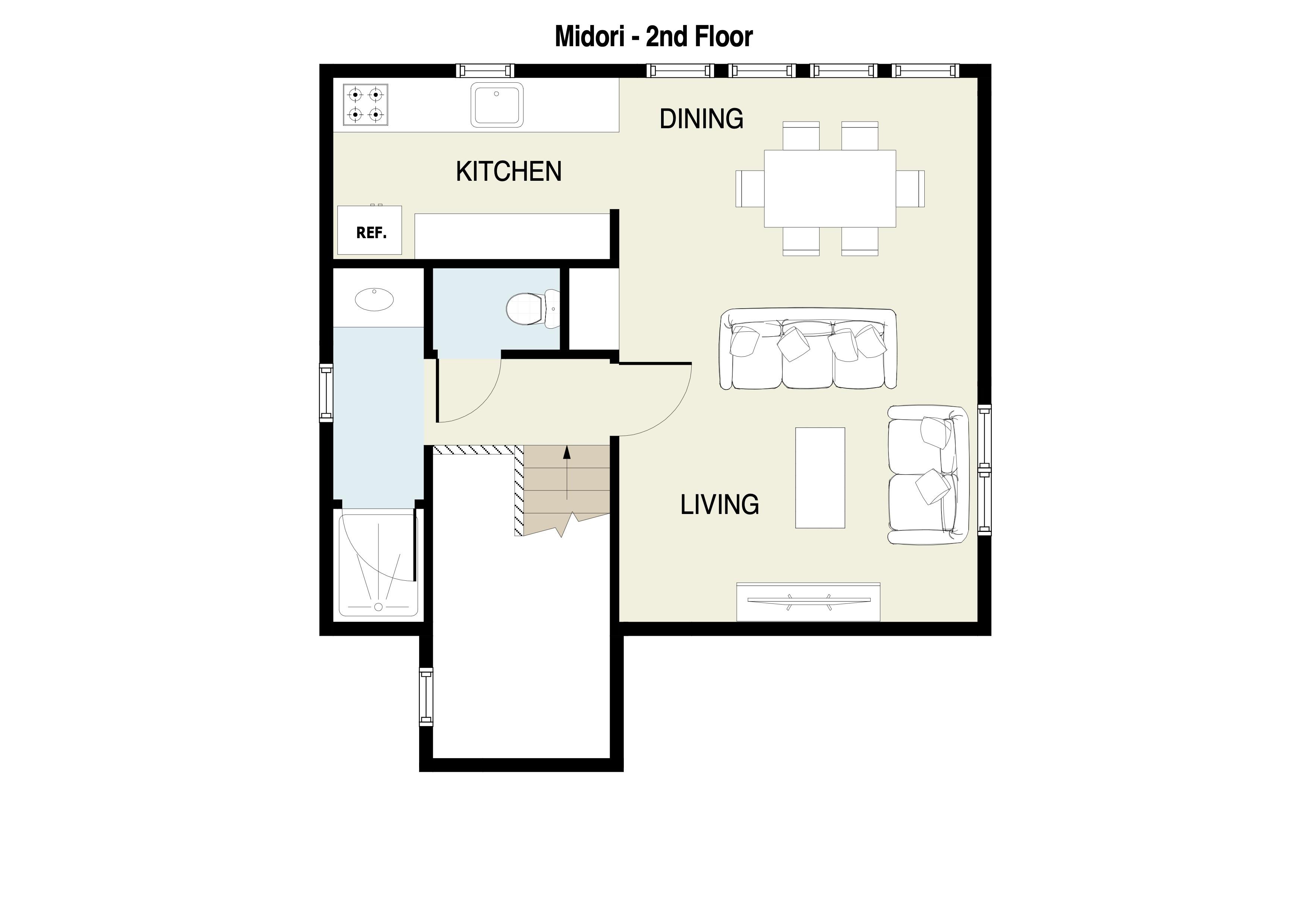 Midori Second Floor Plan