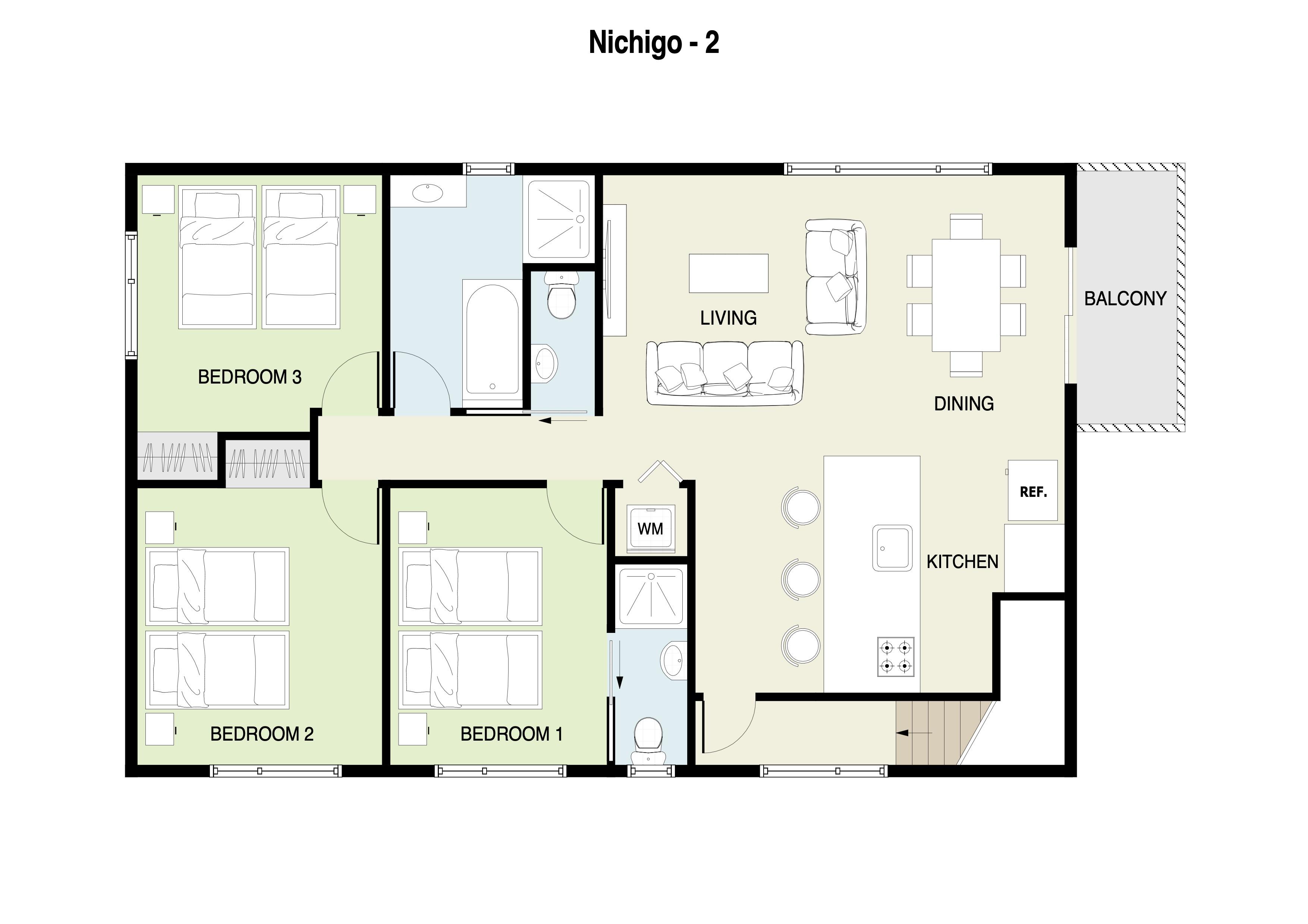 Nichigo 2  floor plans