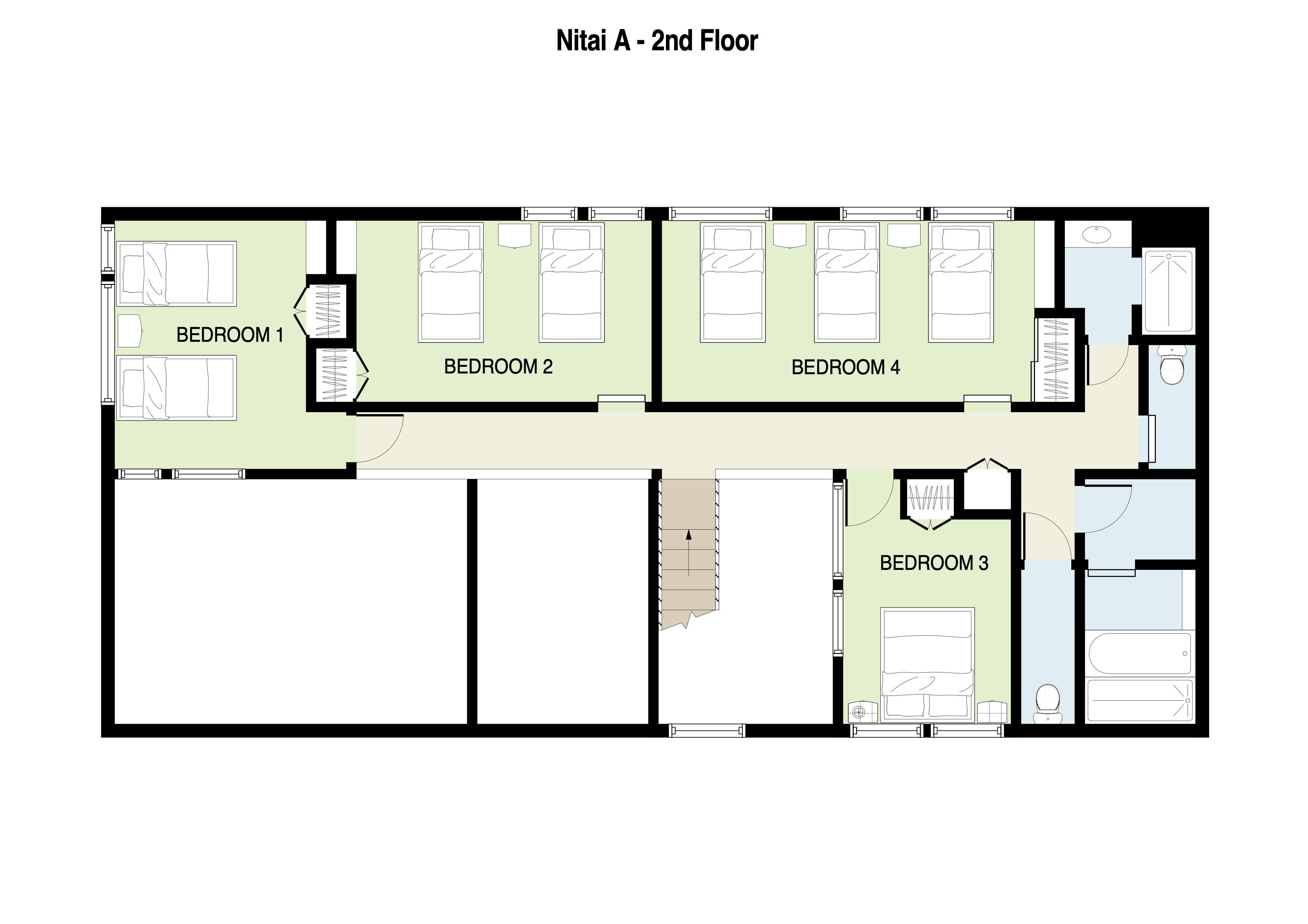 Nitai A 2nd floor plans