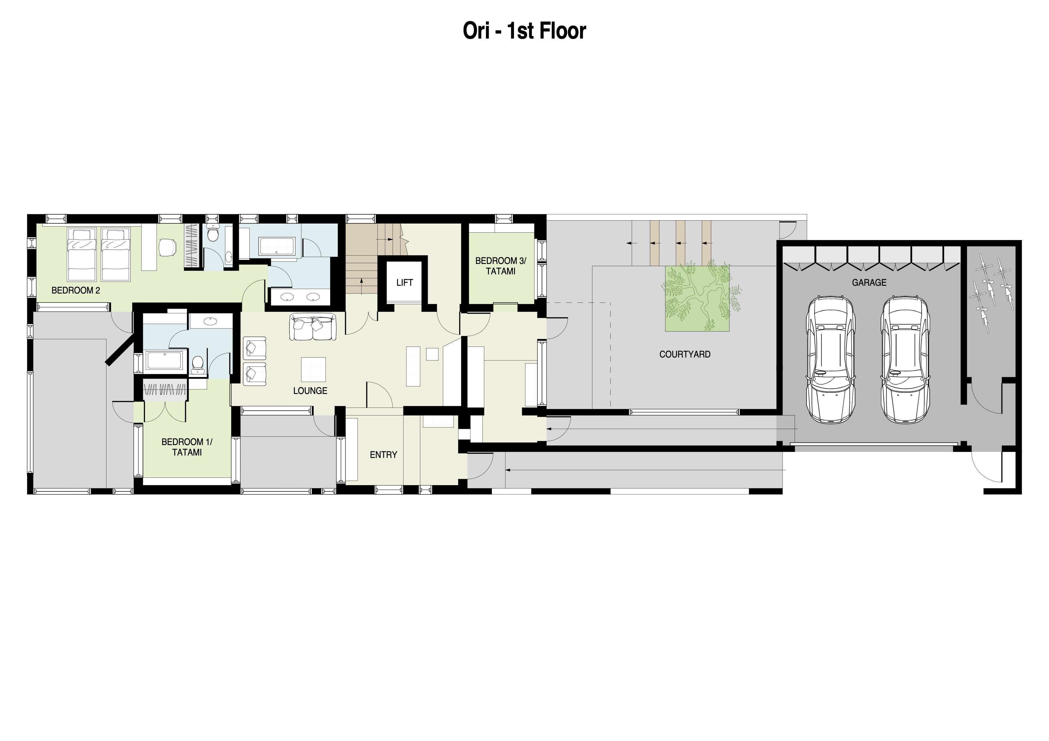 Ori 1st floor plans