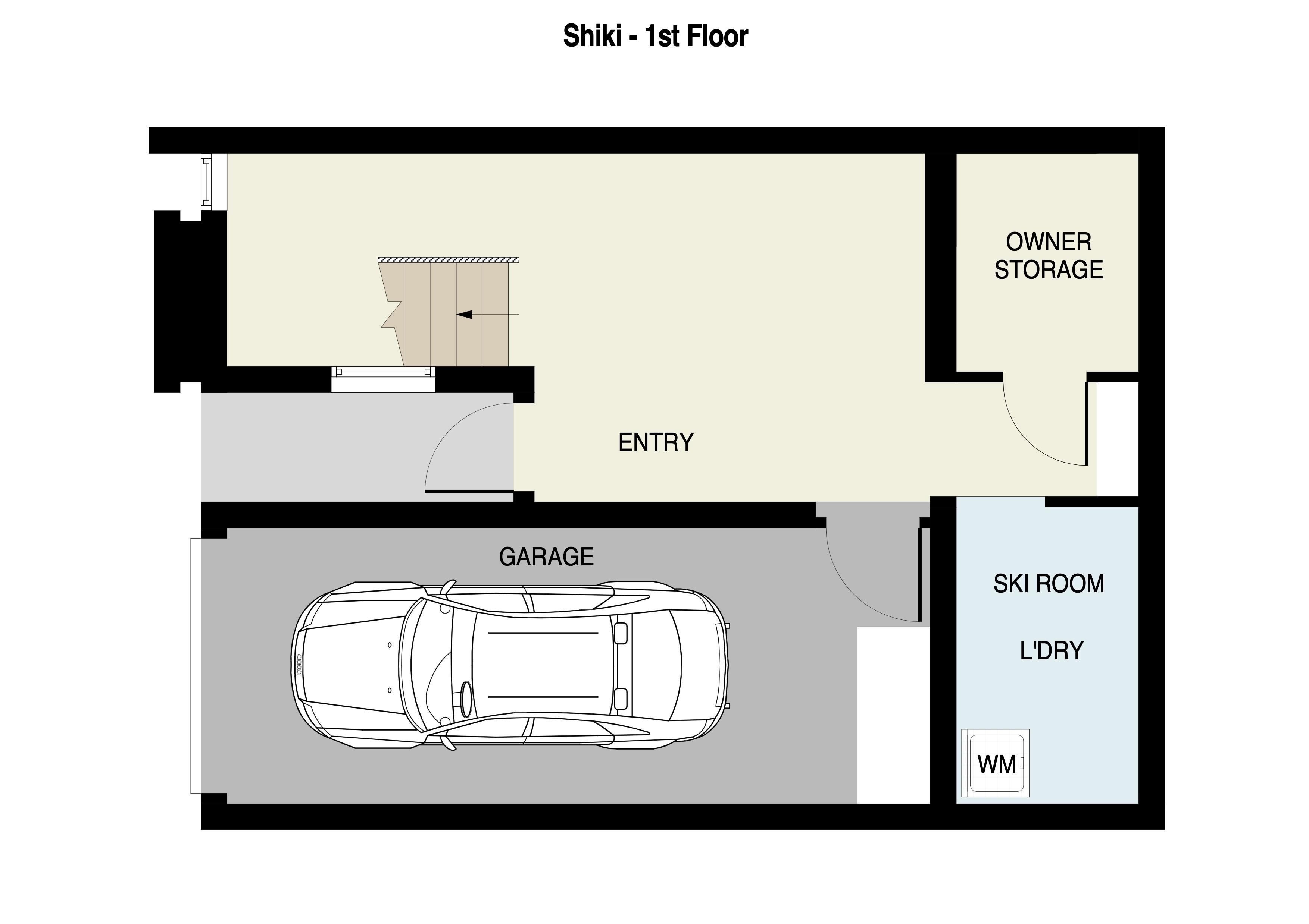 Shiki 1st floor plan