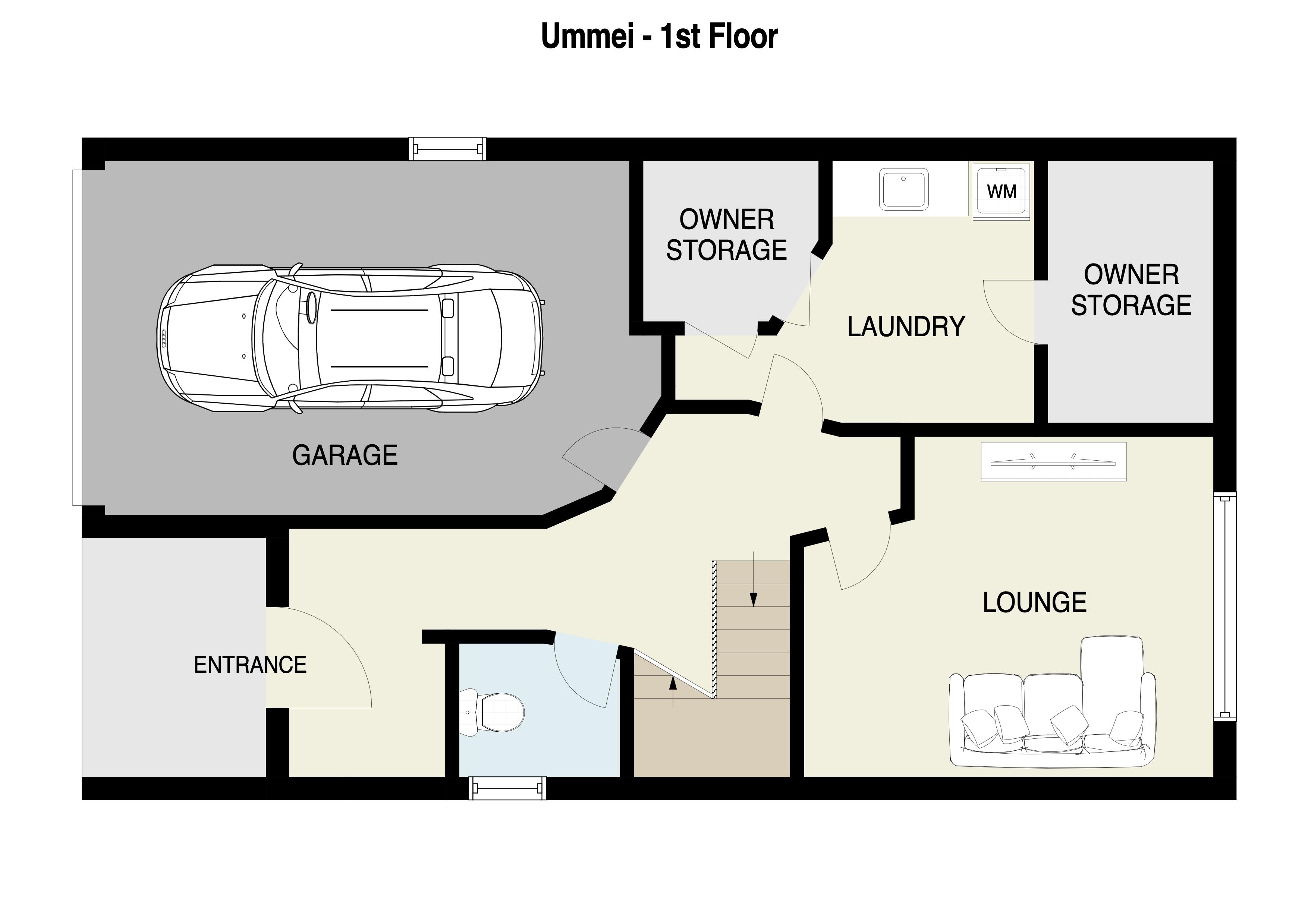 Ummei 1st Floor Plan