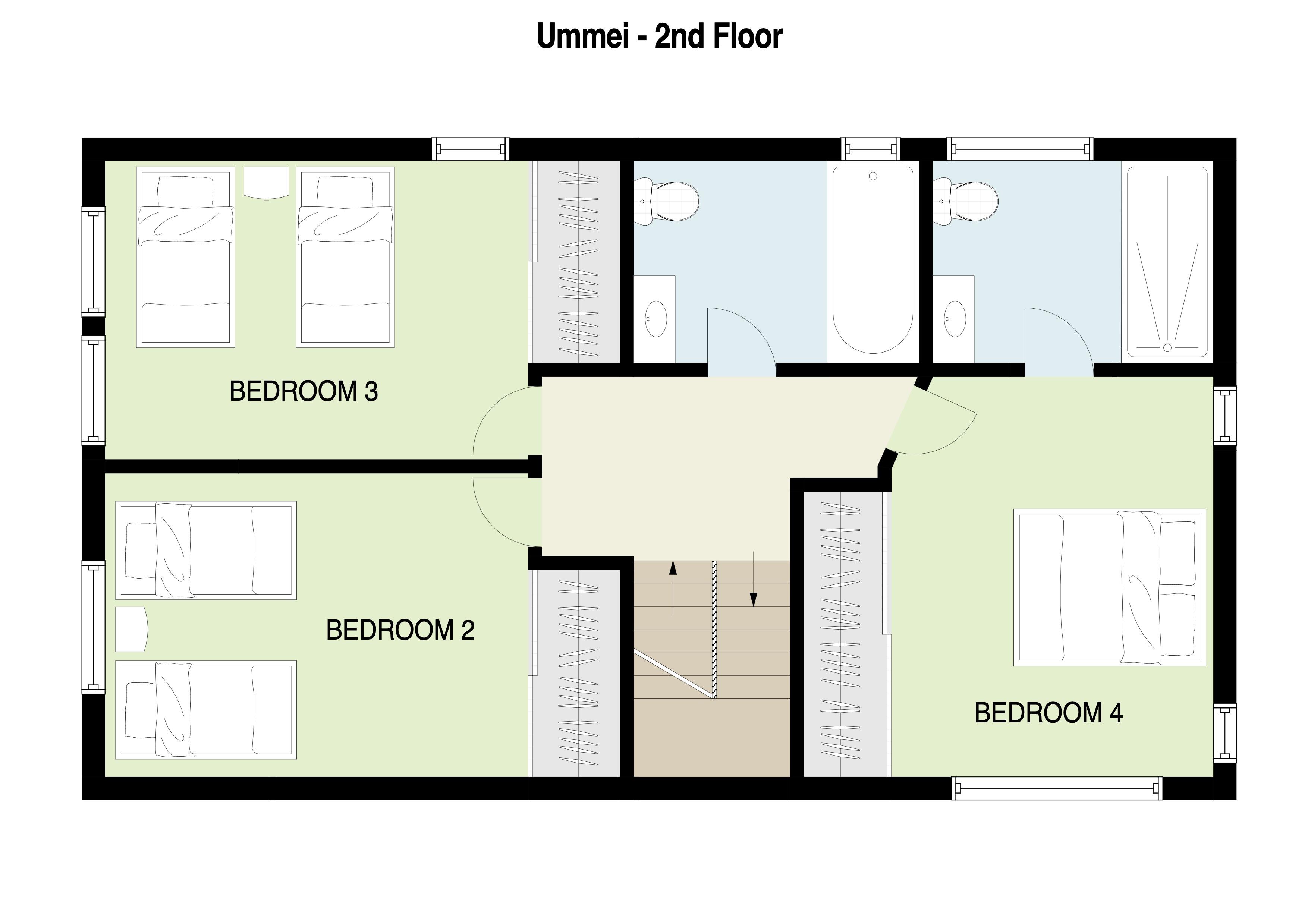 Ummei 2nd Floor Plan