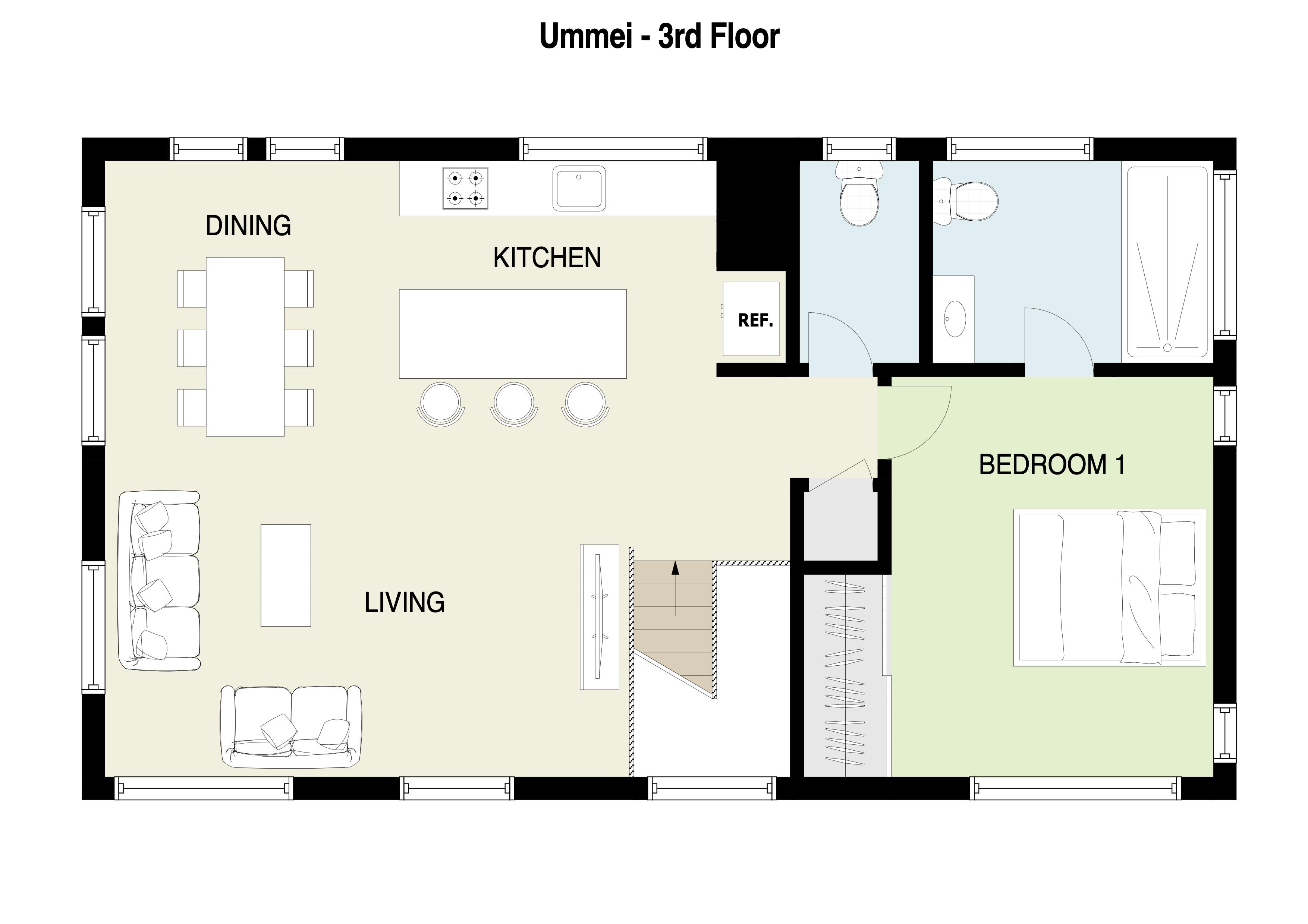 Ummei 3rd Floor Plan