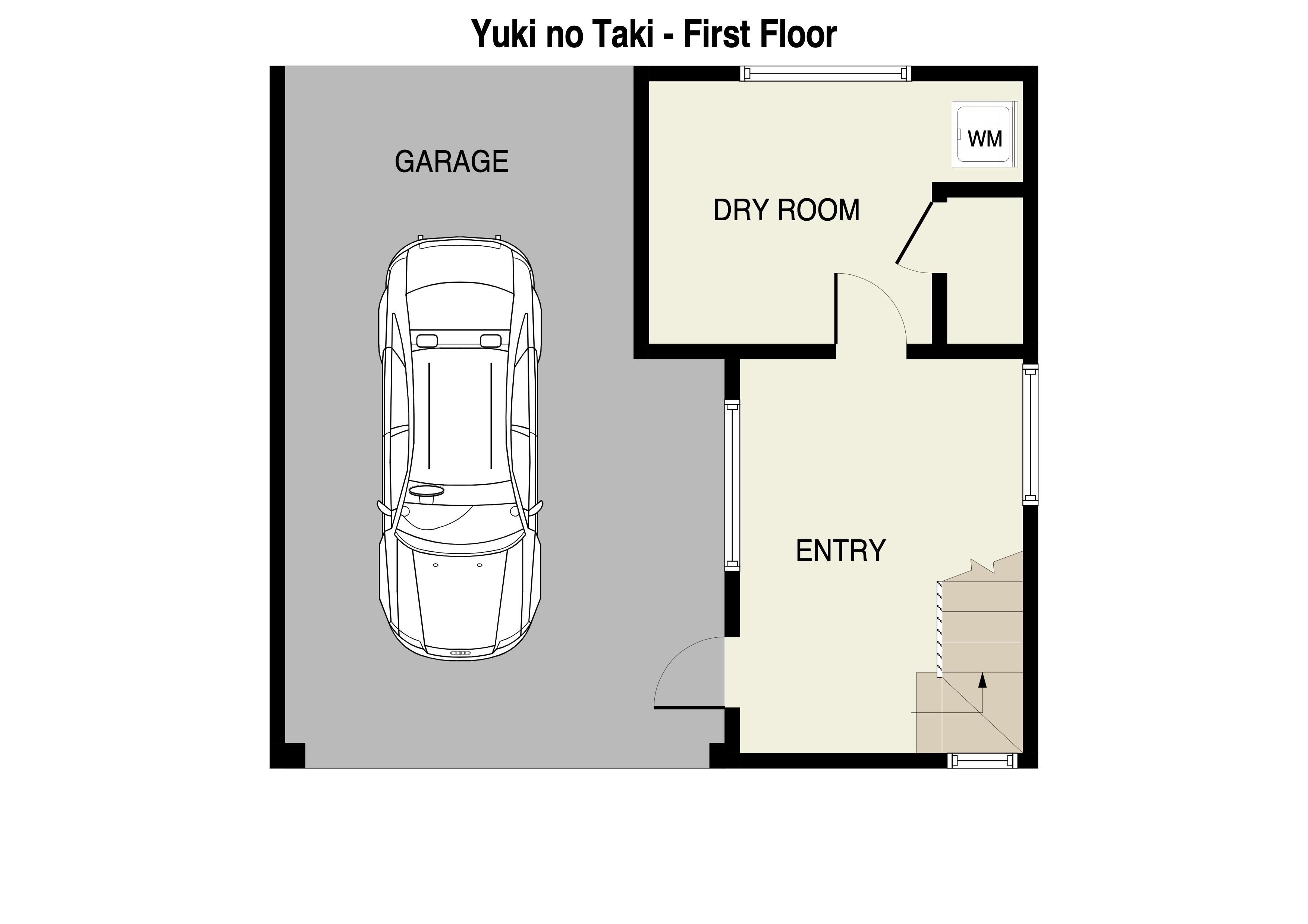 Yuki no Taki 1st Floor Plan