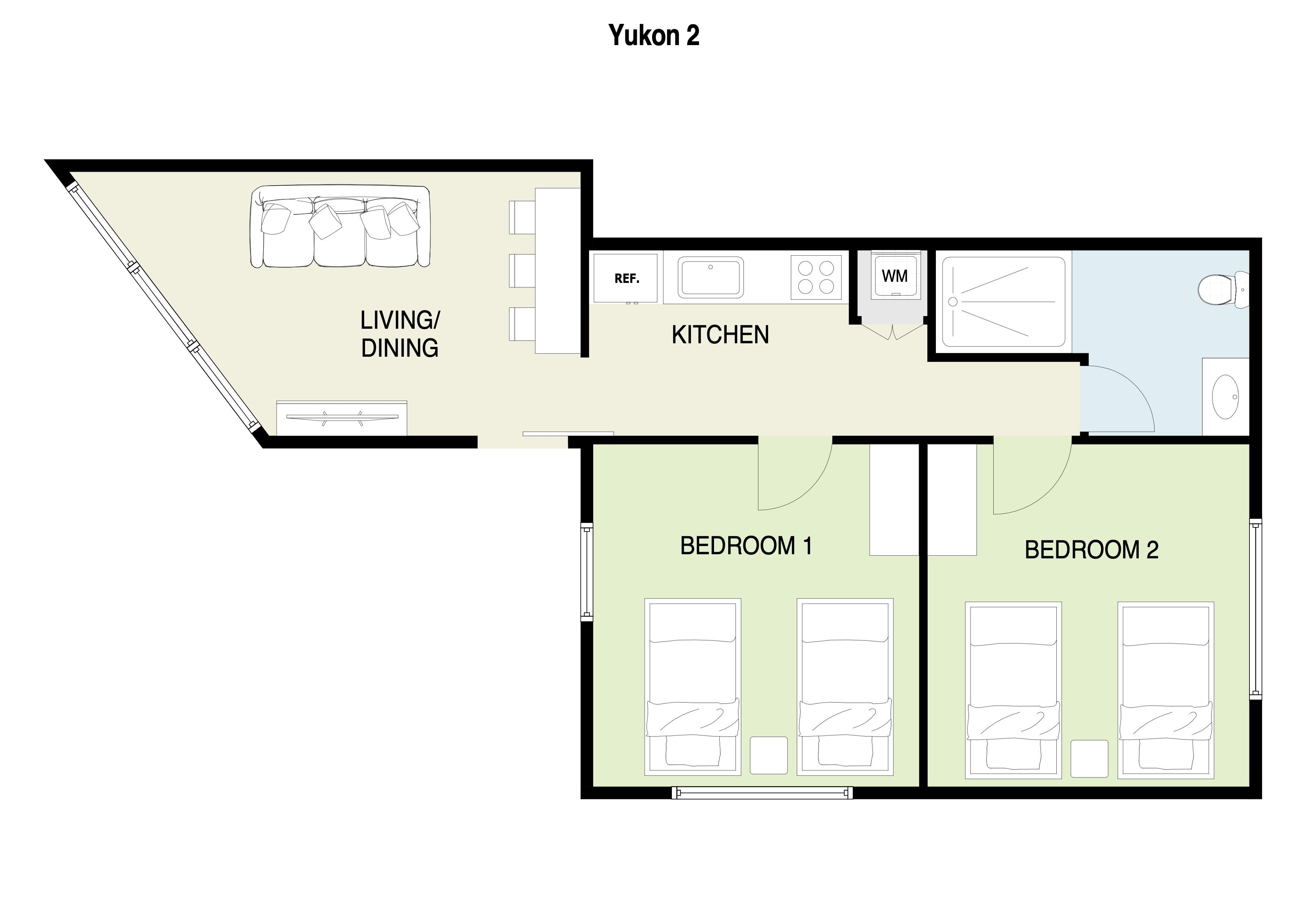 Yukon 2 floor plan