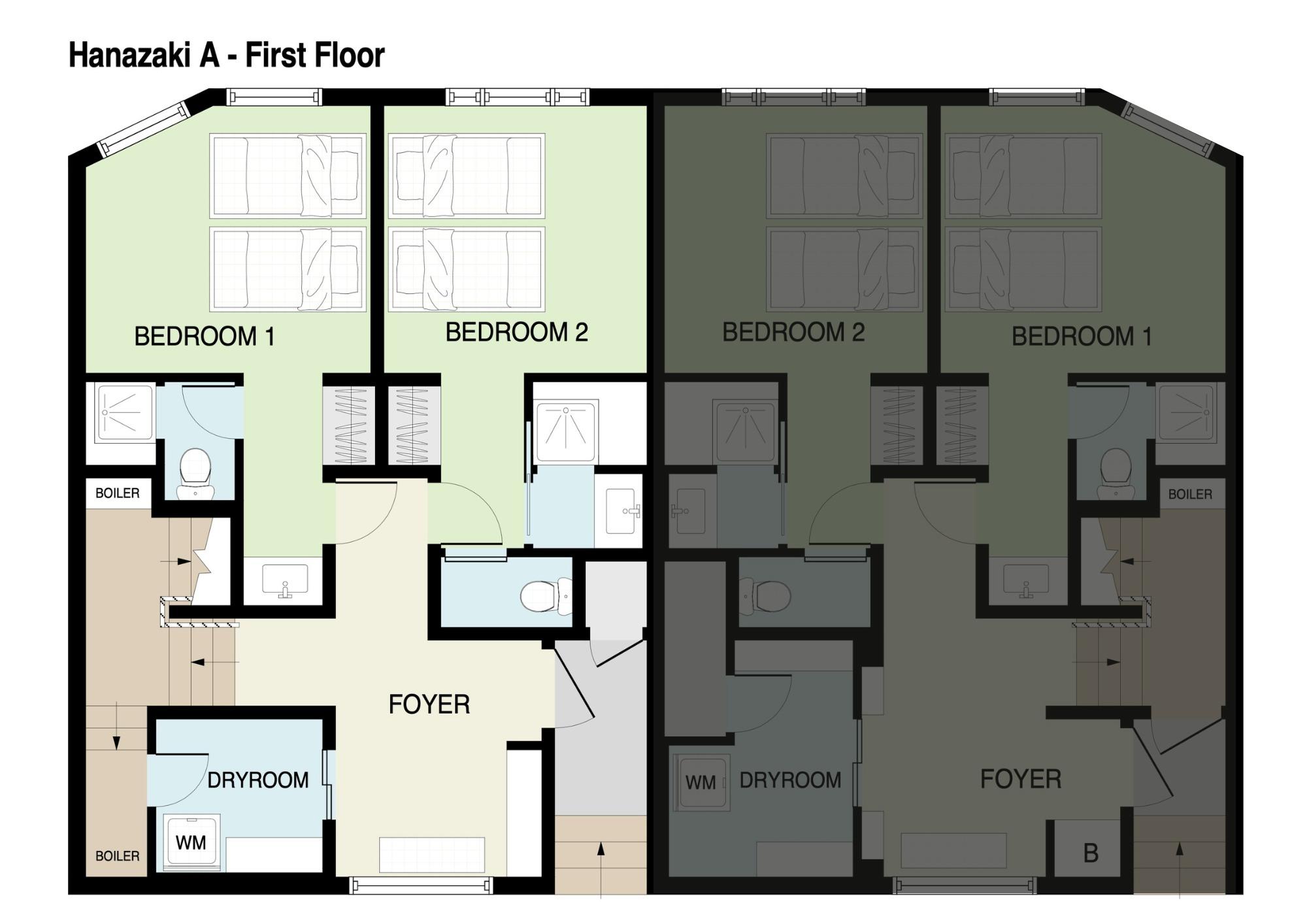 A first floor floorplan