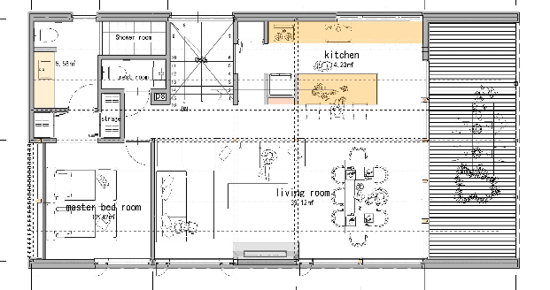 a second floor floor plan