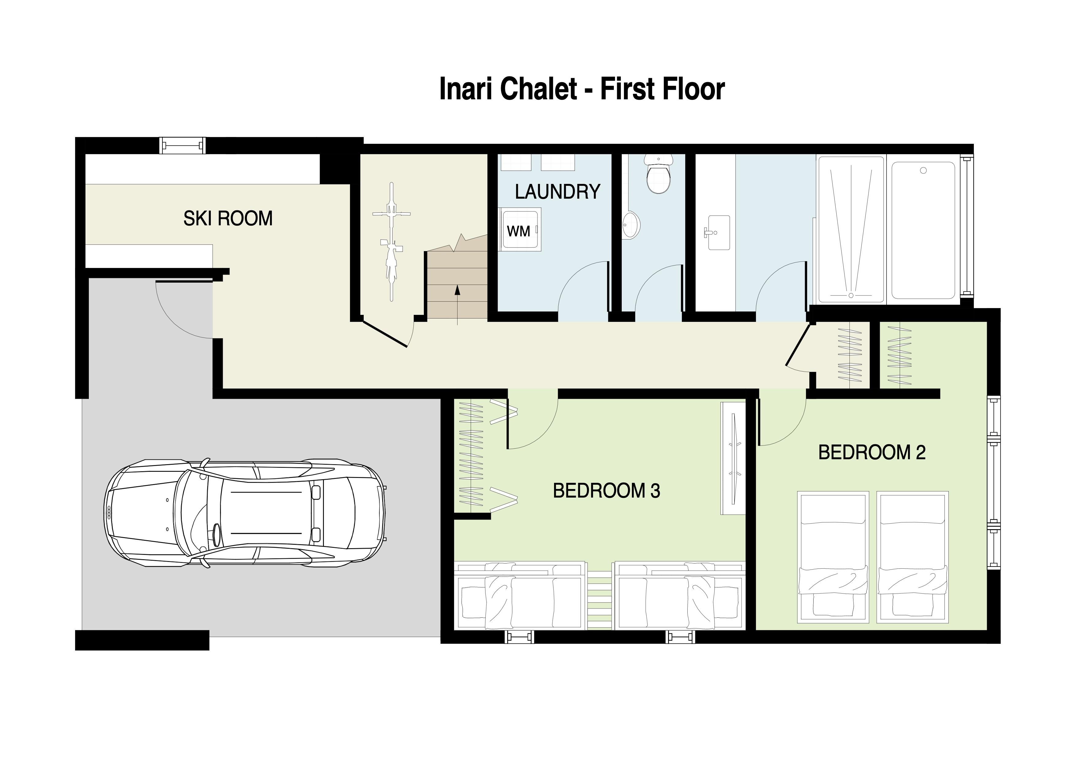Inari first floor plans