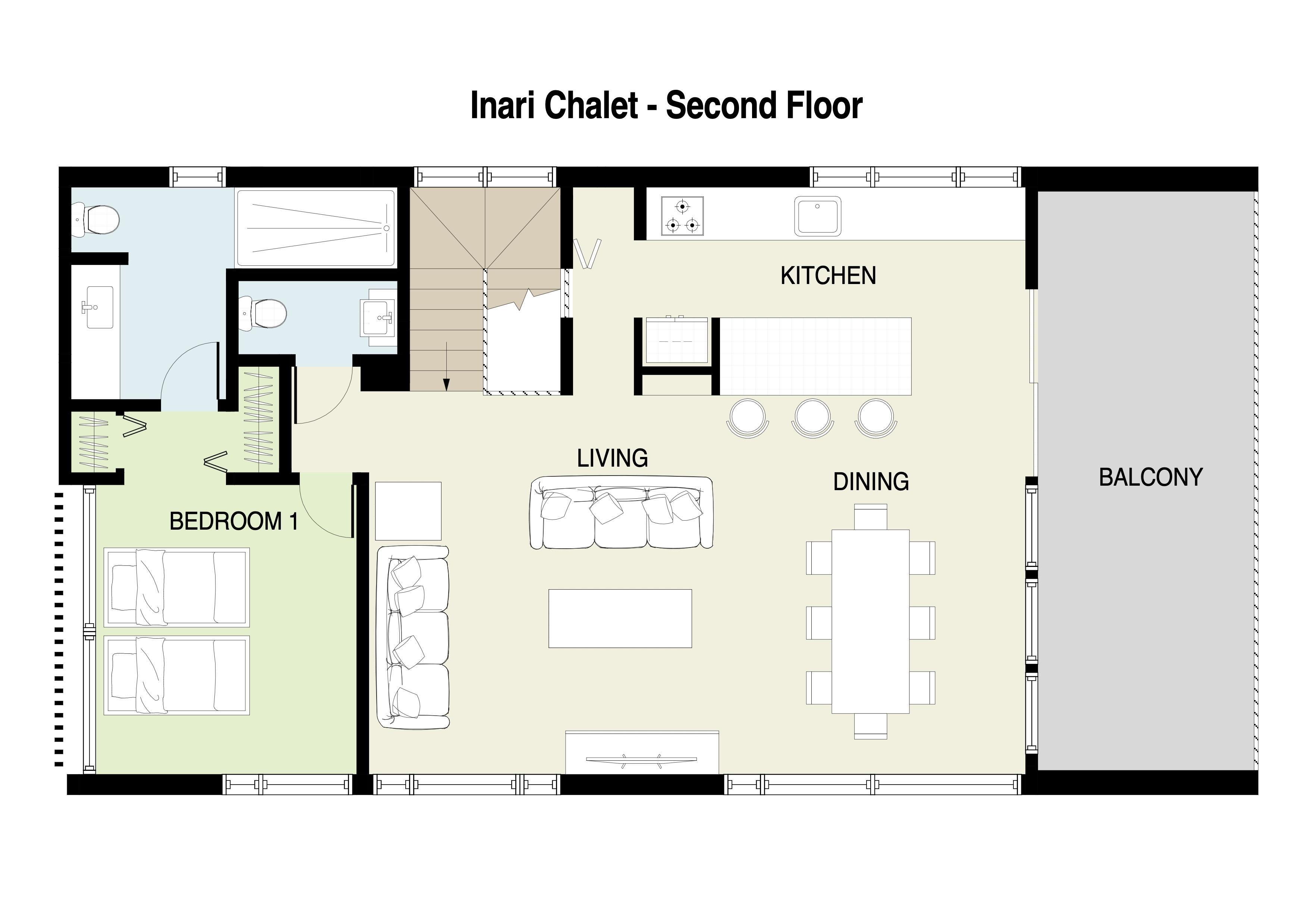 Inari second floor plans