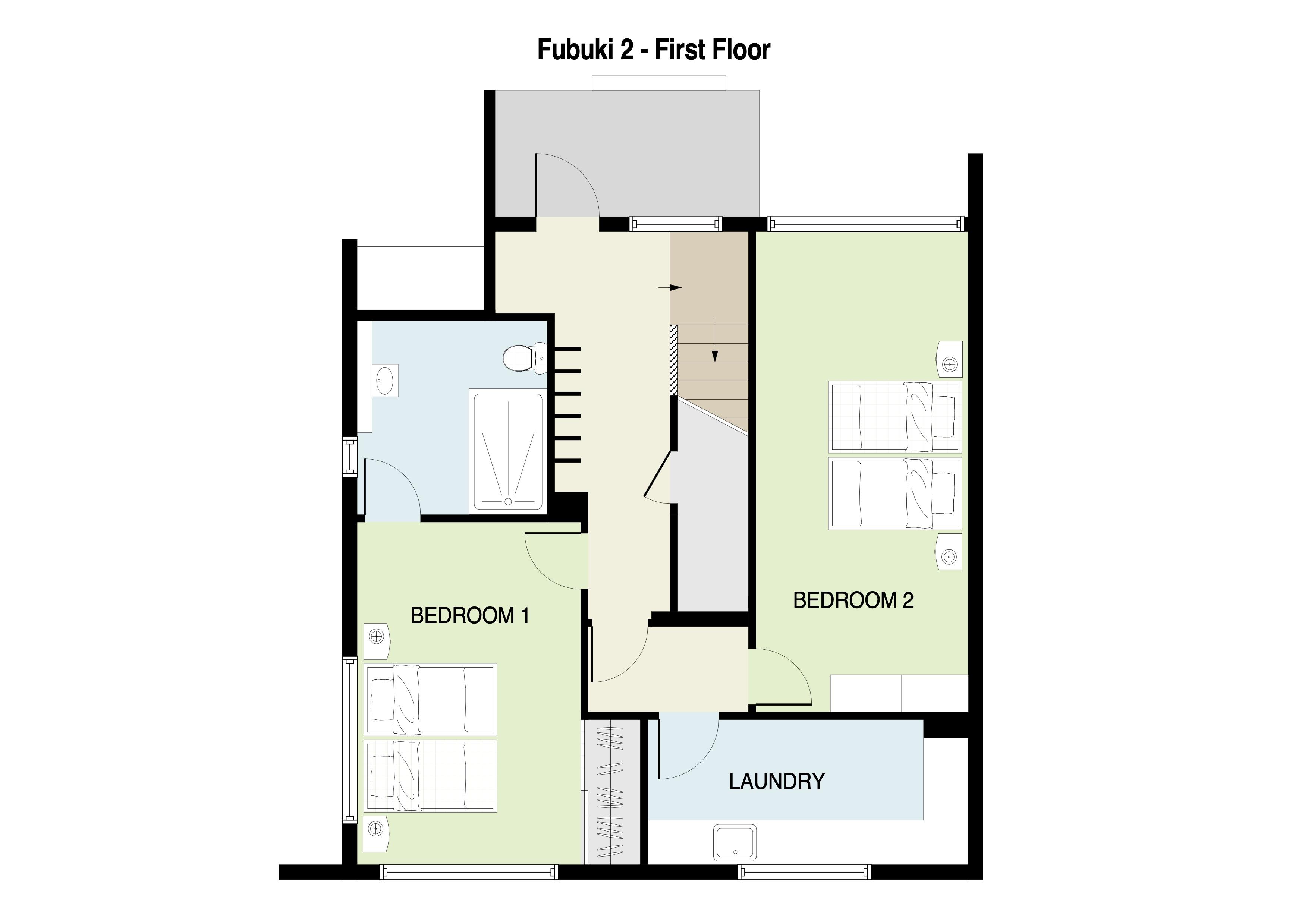 Fubuki 2 First Floor plan