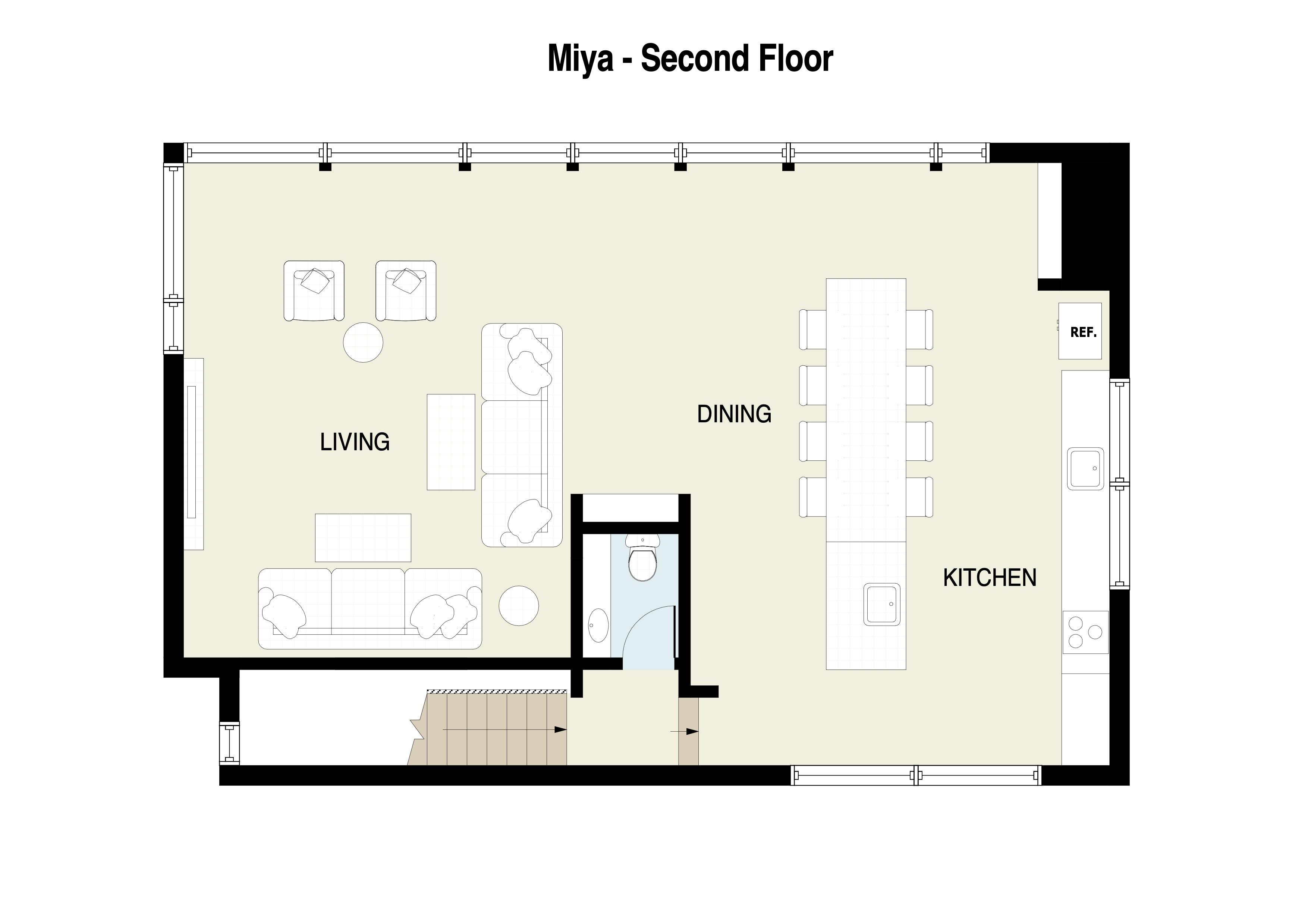 Miya second floor plan