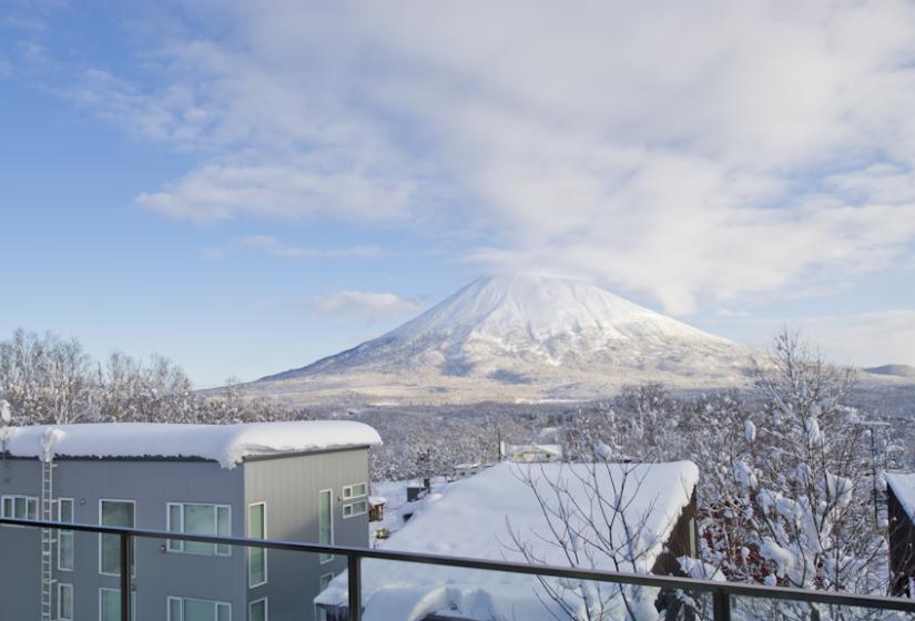 spectacular view of Mt. Yotei