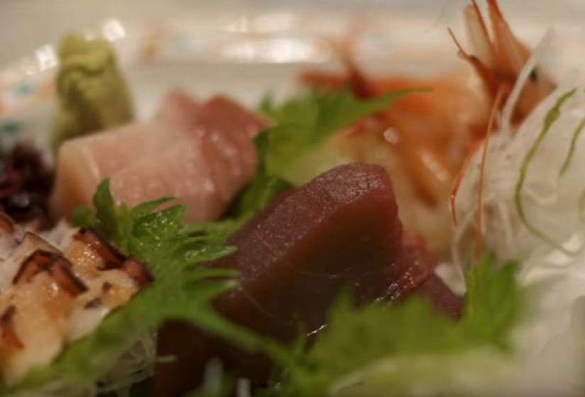 Another Niseko delicay A delicious looking plate of Sushi