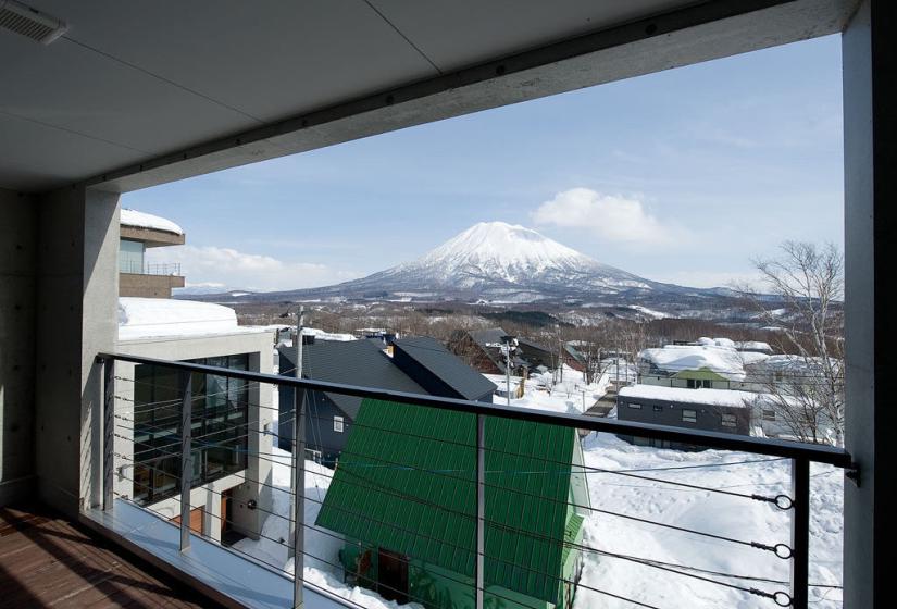 Winter view from the balcony