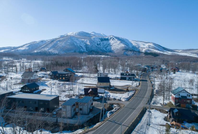 View towards ski resort