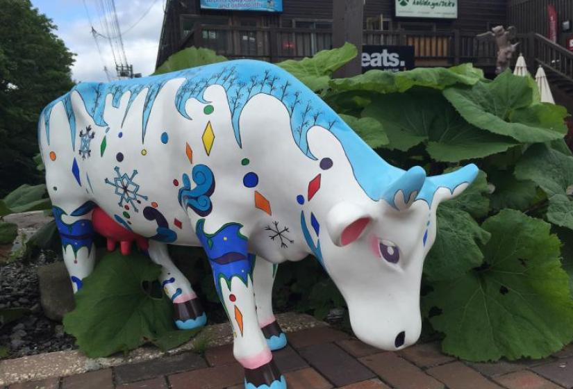 Holiday Niseko's cow