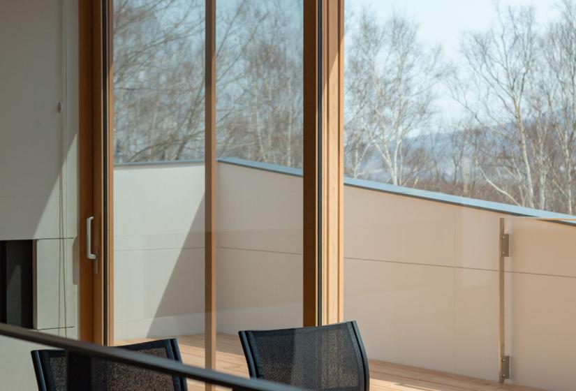 interior view of balcony