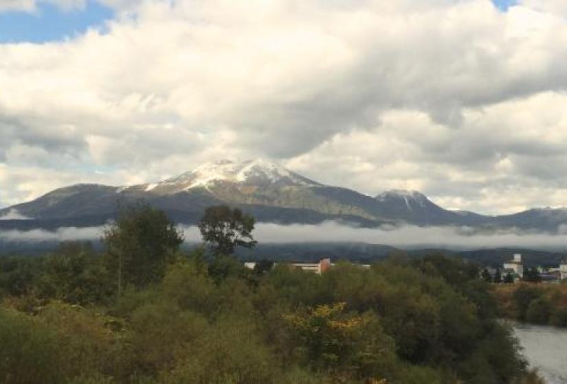 Snow in October! First Snow on Anupurri