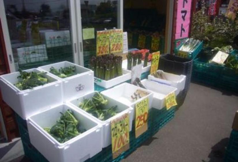 Niseko asparagus, broccoli etc