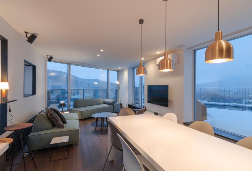 penthouse full living area view