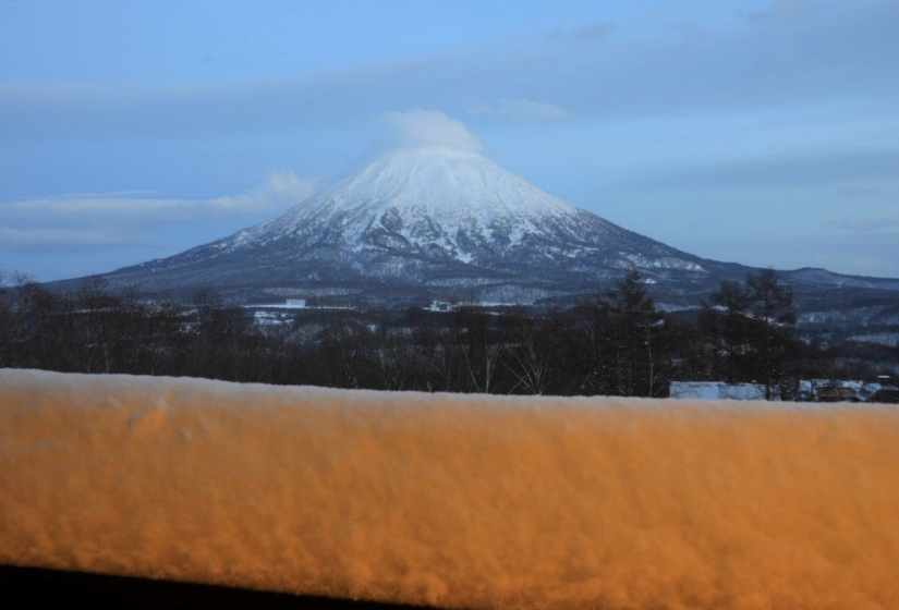 Mt. Yotei view from penthouse