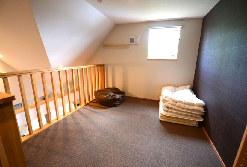 Loft Area in a Snowbird Studio