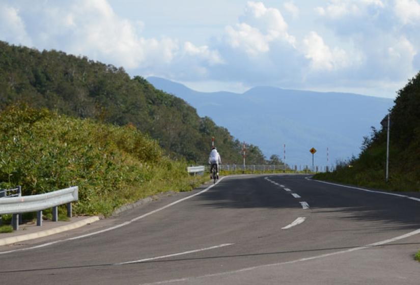 Settled autumn weather in Niseko Cycling in Niseko