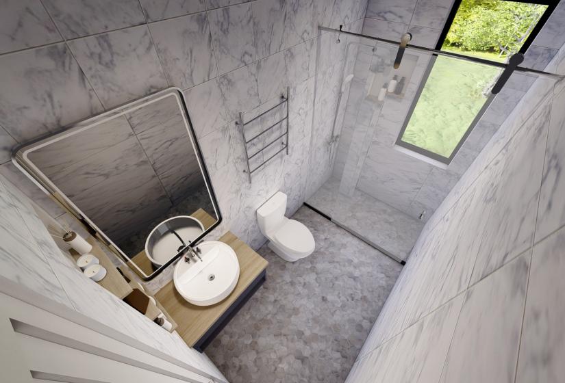 Koyo bathroom room cgi