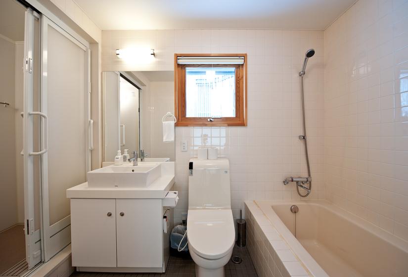 Toilet and shower