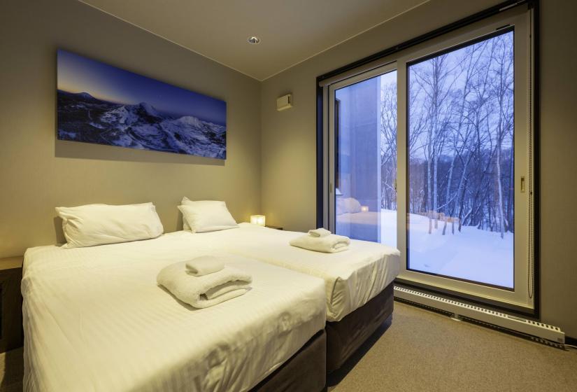 Two single beds