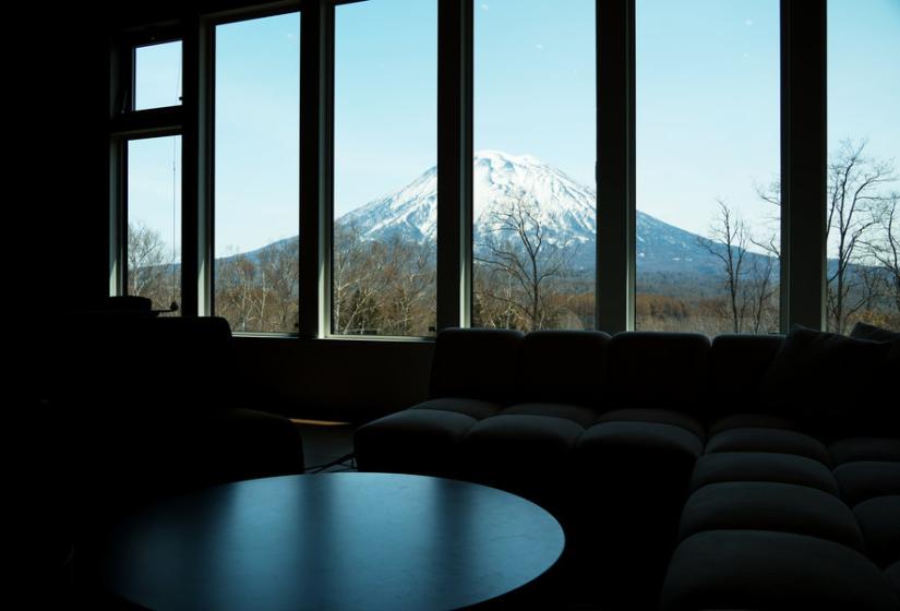 The view of Mt Yotei through 5 windows
