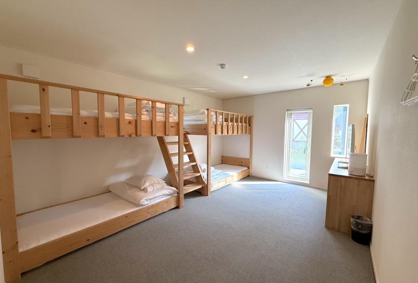 4 bunk beds